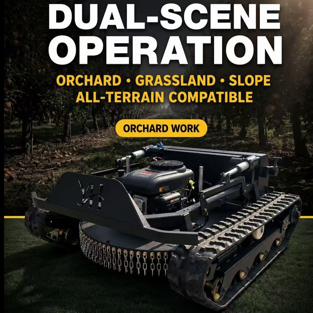 Remote Control Crawler Lawn Mower