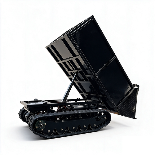 Remote Controlled Crawler Dumper, Wireless Remote Tracked Transport Cart For Orchard, Mountain, Farm